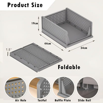 Multipurpose Foldable Stackable Wardrobe Organizer |🔥BUY 1 GET 1 FREE🔥